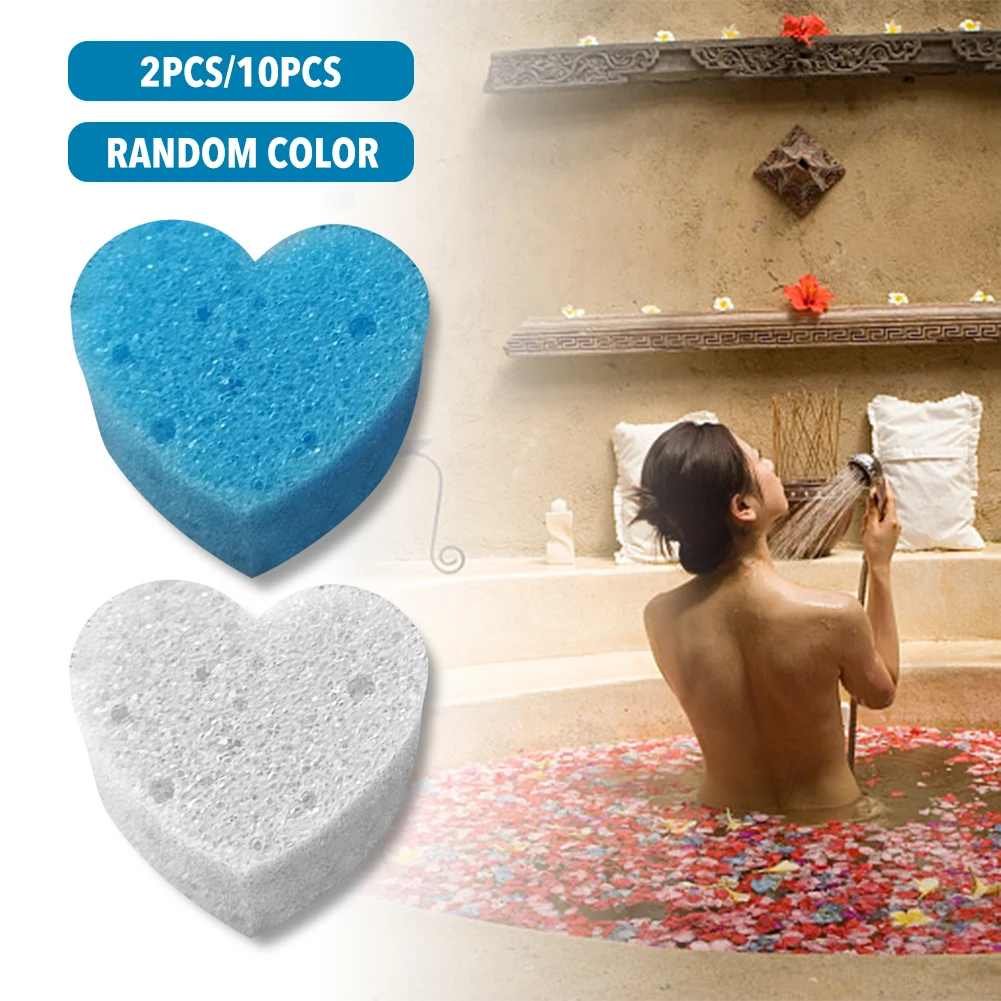 Scum Sponge Heart Shaped Oil Absorbing Perfect For Swimming Pool Spa And Hot Tub Kitchen Towel Boosted | Дом и сад