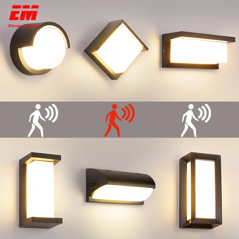 modern outdoor motion sensor light