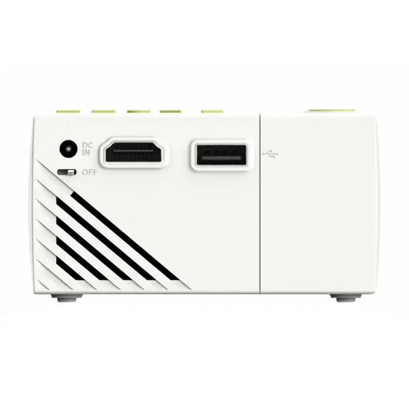 YG310 Мини ЖК-проектор USB TF AV HDMI 600 мультимедийные интерфейсы 1080P HD светодиодный проектор видео проектор домашний кинотеатр