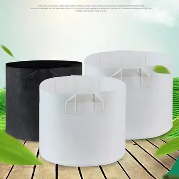 

Eco-Friendly Aeration Planting Bags Biodegradable Non-woven Nursery Bags Different Sizes Plant Grow Bags Fabric Seedling Pots