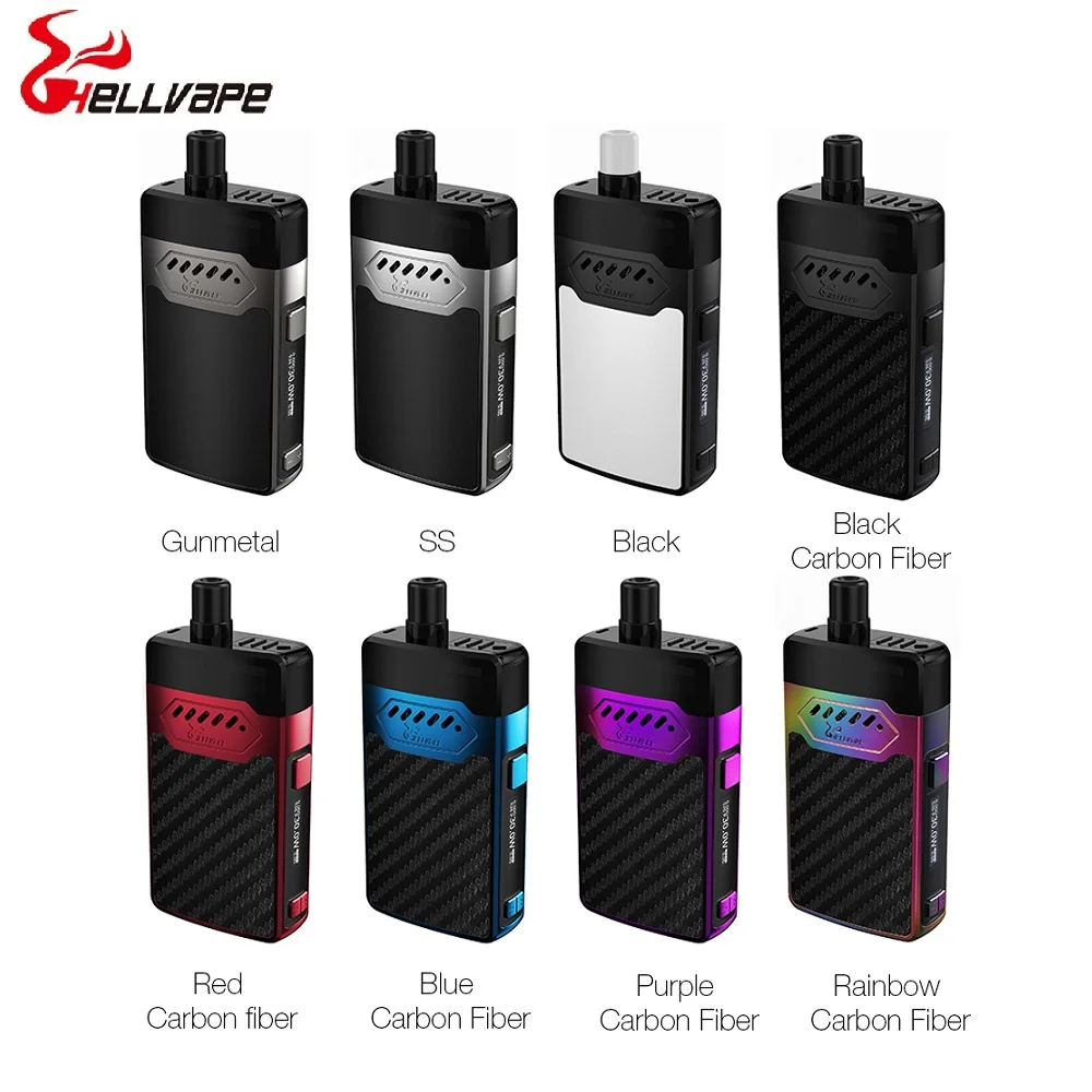 Набор для вейпа Hellvape Grimm электронная сигарета с аккумулятором 1200 мАч и картриджем