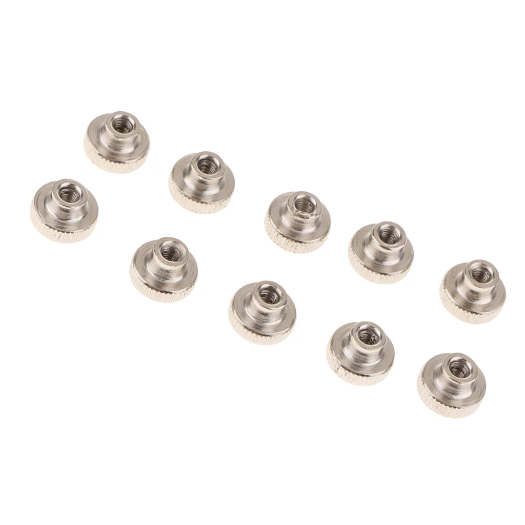 10pcs Metal Adjust Leveling Knurled Thumb Nut M3 3D Printer Heated Bed