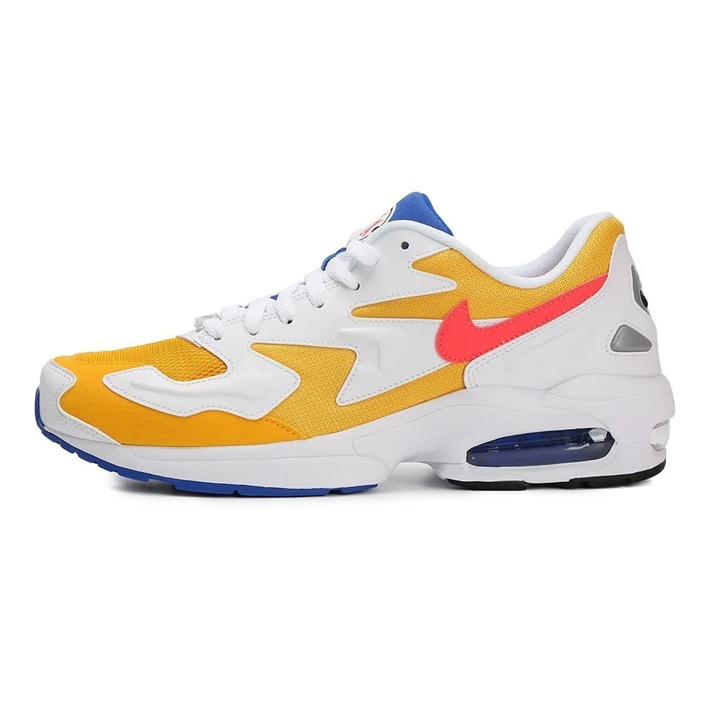 AO1741-700 Nike Air Max2 Новое поступление мужские кроссовки удобные на воздушной подушке светильник с гравировкой кроссовки для спорта на открытом воздухе - Цвет: AO1741-700
