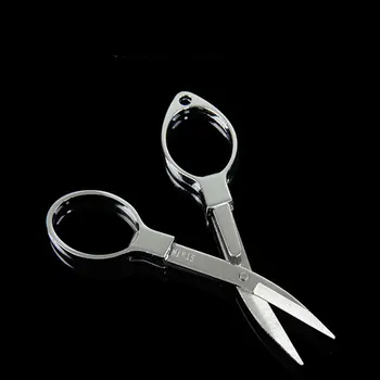 

Plated Stainless Steel Fishing Pocket folding Scissors Cutters Remover