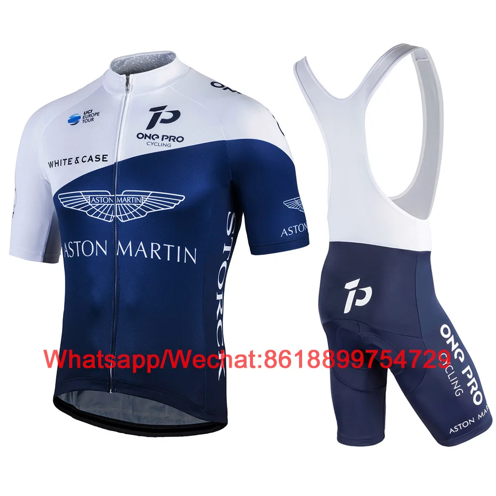 

one pro team aston martin storck cycling suit 2019 bike jersey set summer men bib ropa ciclismo hombre maillot tenue cycliste