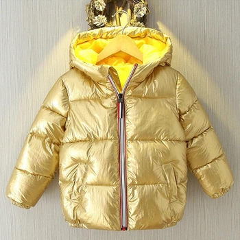 

Winter Jacket for Kids Fashion Waterproof Children Autumn Clothes Girl Boys Warm Hooded Long Down Cotton Toddler Coats Outerwear