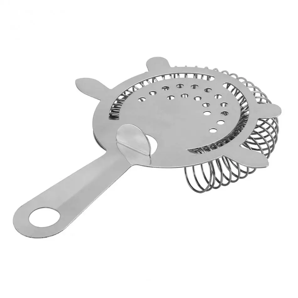 New Bartender Cocktail Shaker Bar Wire Mixed Drink Ice Strainer Stainless Steel Colander Filter Cocktail Bar Accessories Tools
