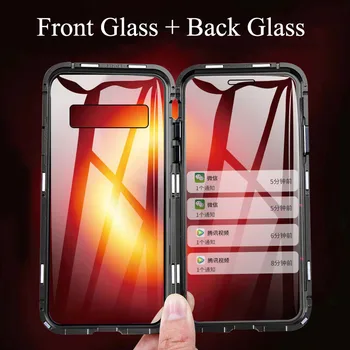 

Magnetic Metal Case For Samsung Galaxy S10 S8 S9 Plus S10E Phone Cover For A50 A80 A70 A10 A40 A30 A60 A20 M30S Note 8 9 Cover