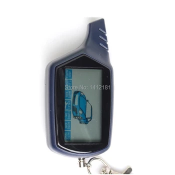 

2-way B6 Lcd Remote Control Key Fob Chain keychain for Vehicle Security Starline B6 Two Way Car Alarm System