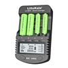 LiitoKala Lii-ND4 NiMH/Cd Charger AA AAA charger LCD Display and Test battery capacity For 1.2V aa aaa and 9V batteries. ► Photo 1/5