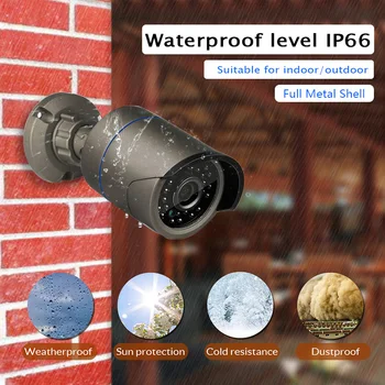 

Waterproof Outdoor Night Vision Security Network CCTV Onvif IP 48V POE H.265/H.264 Audio Camera IOS/Andriod View 5MP/2MP/3.0mp