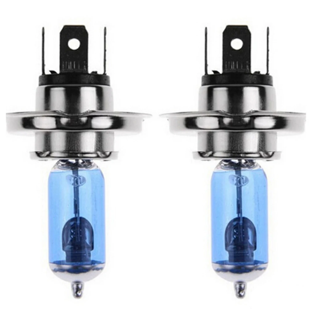 

Hot sale 1 pair H4 Auto Halogen Lamps Bulb Fog Lights DC 12V 100W 6000K Motercycle Car Halogen Bulb Ampoule Voiture
