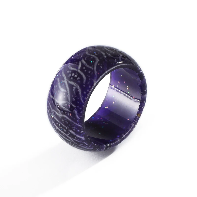 

Dropshipping Luminous Rings Unisex Trendy Cute Silicone Fluorescent Rings Glow In The Dark Fashion Jewelry