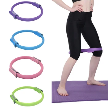 

Exercise Training Yoga Circle Anti Slip Bodybuilding Slimming Burn Fat Magic Ring Body Massage Dual Grip Yoga Circle
