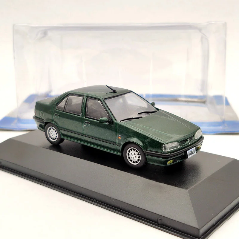 1:43 IXO For Renault 19 RT 1995 Argentina Modern Cars Green Diecast Models Limited Auto Collection
