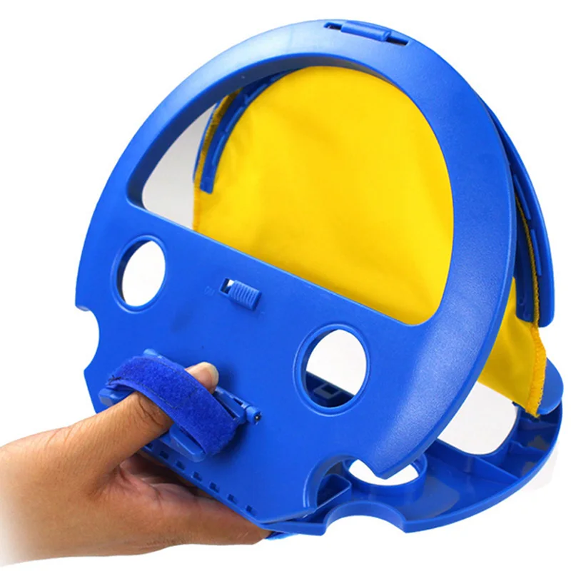 Promo  2 Pieces Hand Throw and Catch Ball Game Outdoor Handheld Racket Sports Toy Family Interactive Beach