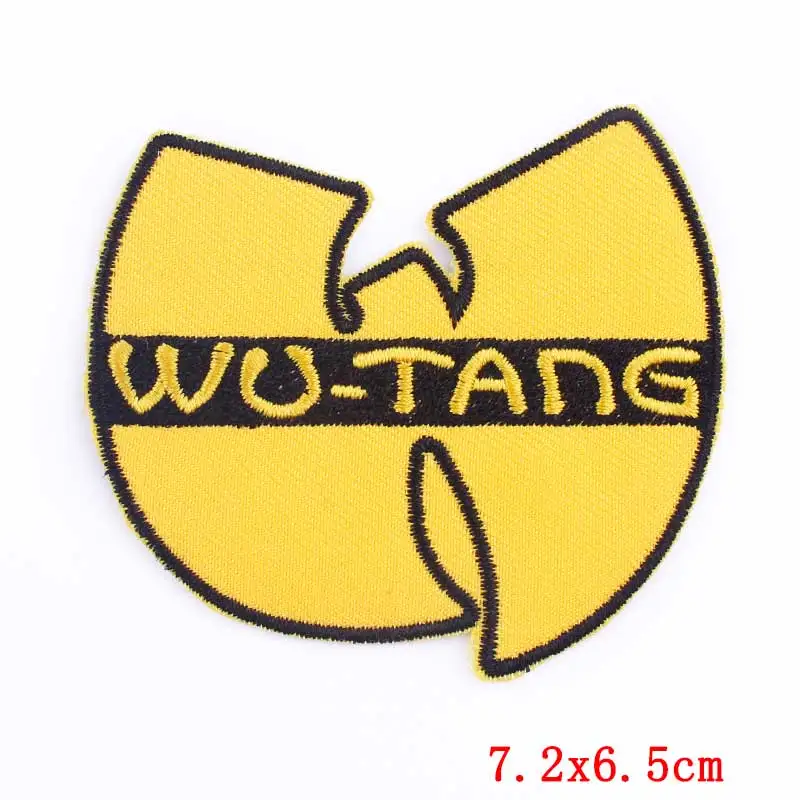 &quotСделай сам&quot Хиппи патчи железные на металлические ленты для одежды WU TANG