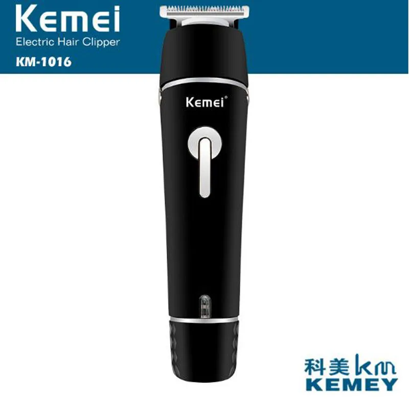Kemei перезаряжаемый электрический триммер для волос KM-1016 Беспроводная электрическая машинка для стрижки волос электробритва бритва триммер для бороды