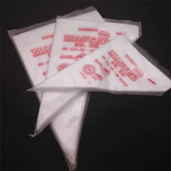

10Pcs/bag Disposable Piping bag Icing Nozzle Fondant Cake Decorating Pastry Tips Tools Small Large Size cake tools