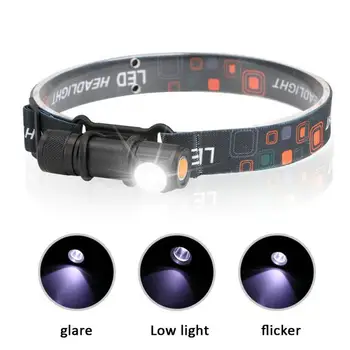 

USB Rechargeable LED Headlamp Headlight Head Torch Waterproof Work Light Headlight With Magnet Multi-function Inspection Light