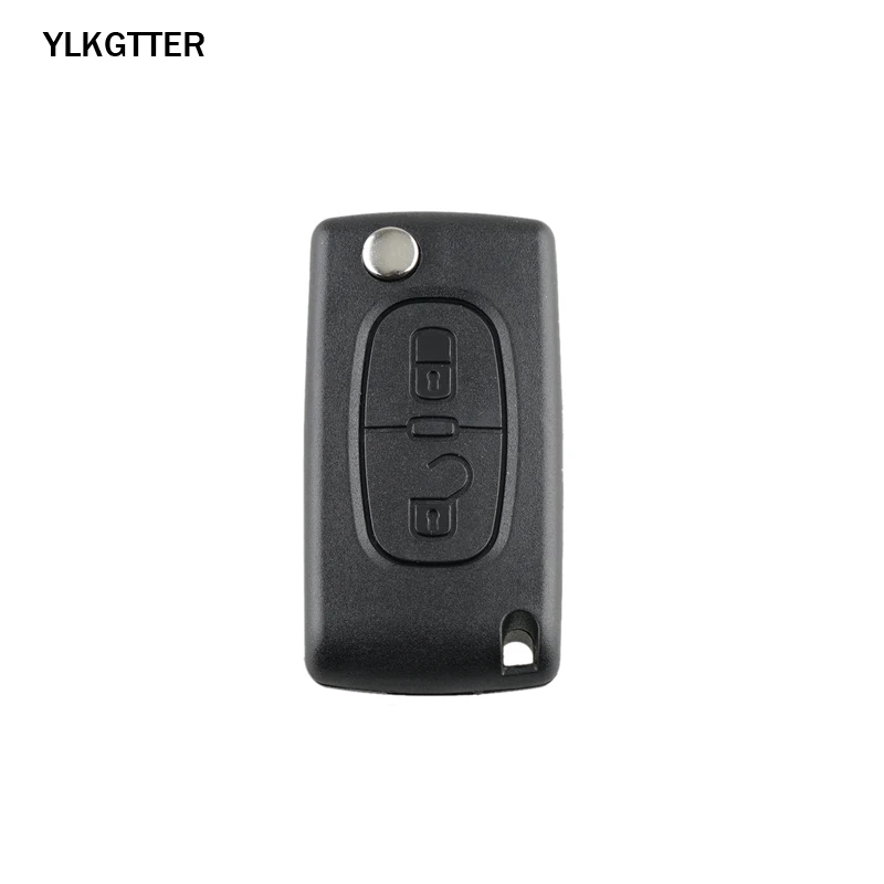 2-botones-433MHz-HU83-hoja-transpondedor-Chips-PCF7961-remoto-llave-Fob-para-Peugeot-207-307-308