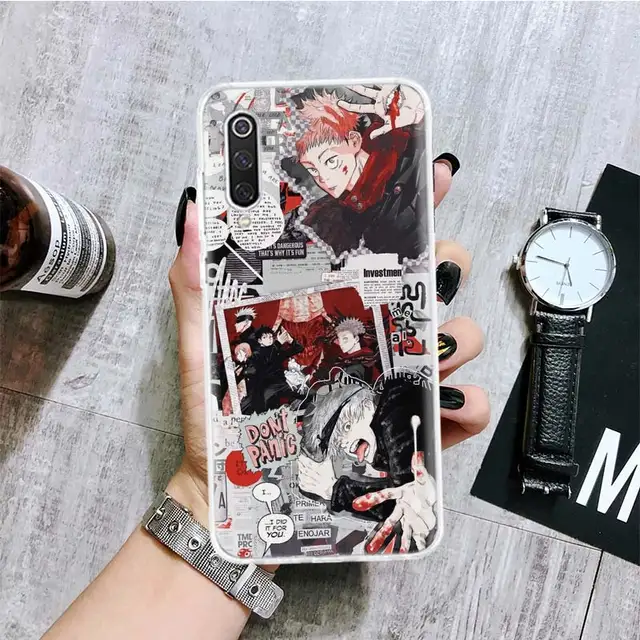 Jujutsu Kaisen Gojo Satoru Phone Case For Xiaomi Redmi Note 10 9 8 Pro 9S 8 8T 7 6 5 6A 7A 8A 9A 9C 4X S2 K20 K30 Art Cover Coqu FB177-8