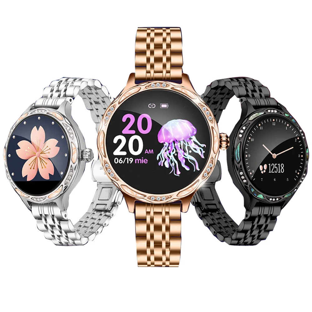 

Smart Watch M9 Heart Rate Blood Pressure Monitor IP68 Waterproof Sports Smartwatch Women For Apple IOS Bluetooth PK IWO11 P80 F8