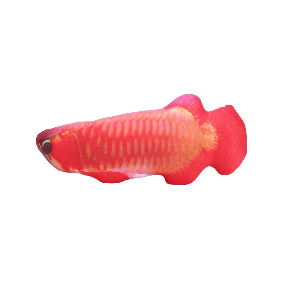 Игрушка для кошек, интерактивные подарки, 3D игрушки-рыбки, кошачья мята, мягкая подушка, кукла, имитация рыбы, играющая игрушка для домашних животных, мягкая плюшевая форма рыбы - Цвет: 05