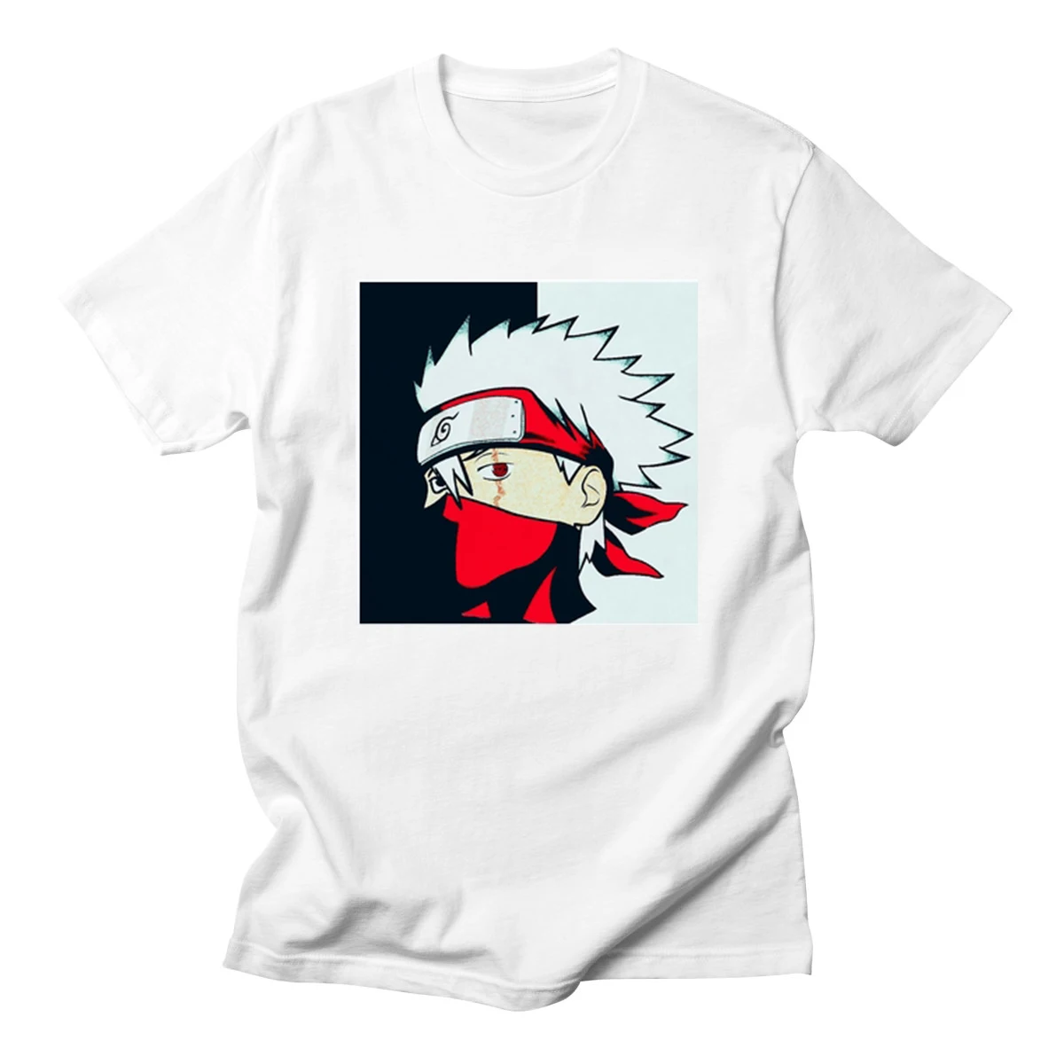 Героя аниме Наруто футболка Для мужчин Учиха Итачи Uzumaki Naruto SASUKE kakashi Гаара боруто