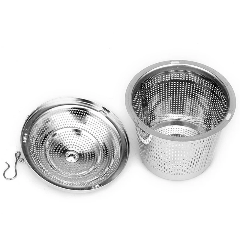 304 Stainless Steel Tea Ball Strainer Mesh Herbal Infuser Filter Tea Leaf Spice Strainer for Teapot Kitchen Tool