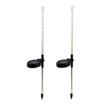 

New Solar LED Meteor Rain Light LED Inserted Lawn Light Garden Decorative Garden Light
