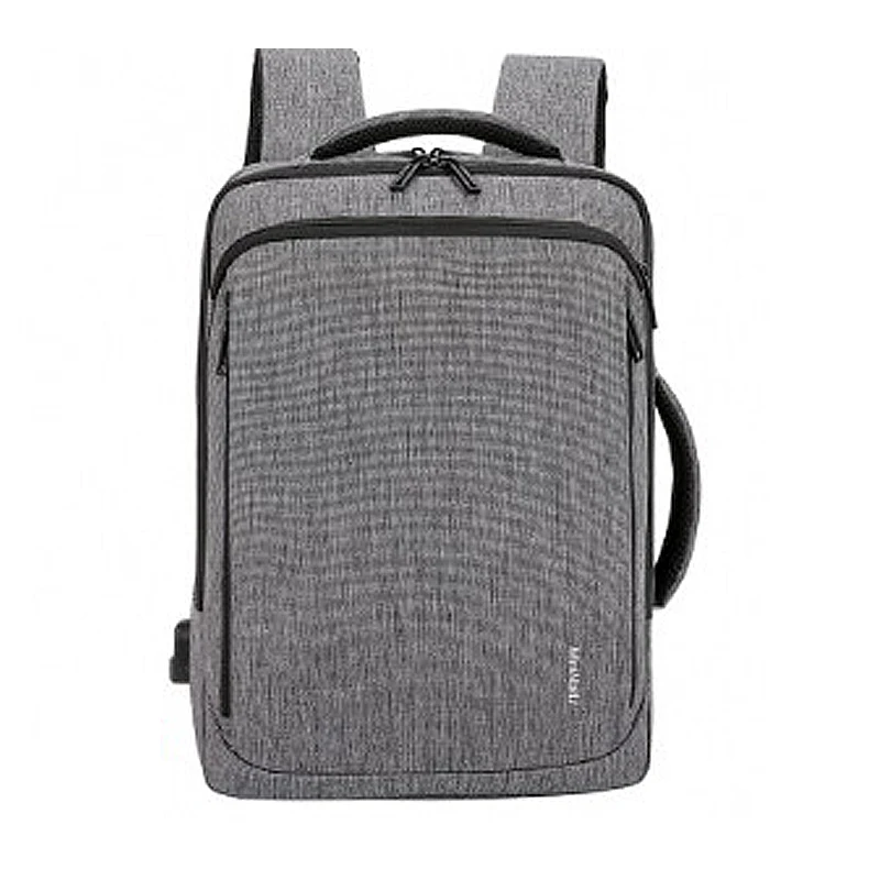 Lammei рюкзак для ноутбука мужские рюкзаки бизнес ноутбук Mochila водонепроницаемый рюкзак зарядка через usb сумки для путешествий - Цвет: gray