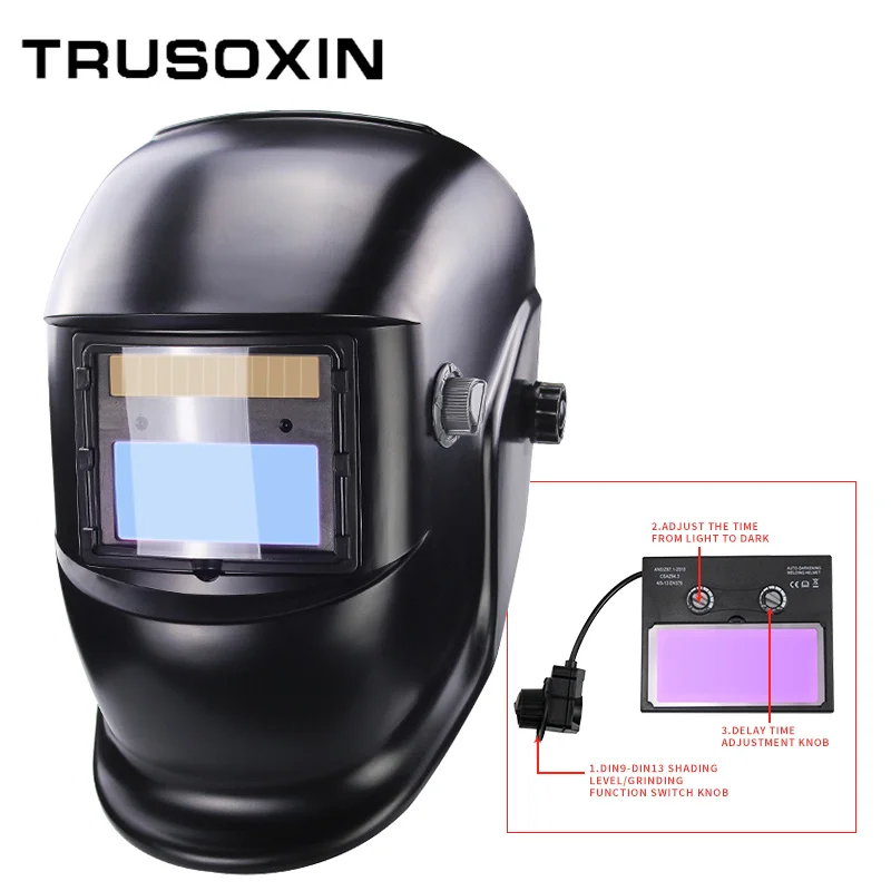 Solar auto darkening True color welding mask/welder cap/welding lens/eye mask filter/for welding machine and plasma cuting tool