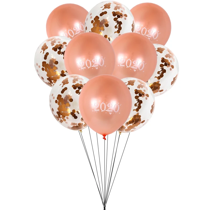 10/15 шт. Рождественская Снежинка латексные шары конфетти воздушные Globos Год Вечерние шар, Рождественская одежда, вечерние поставки