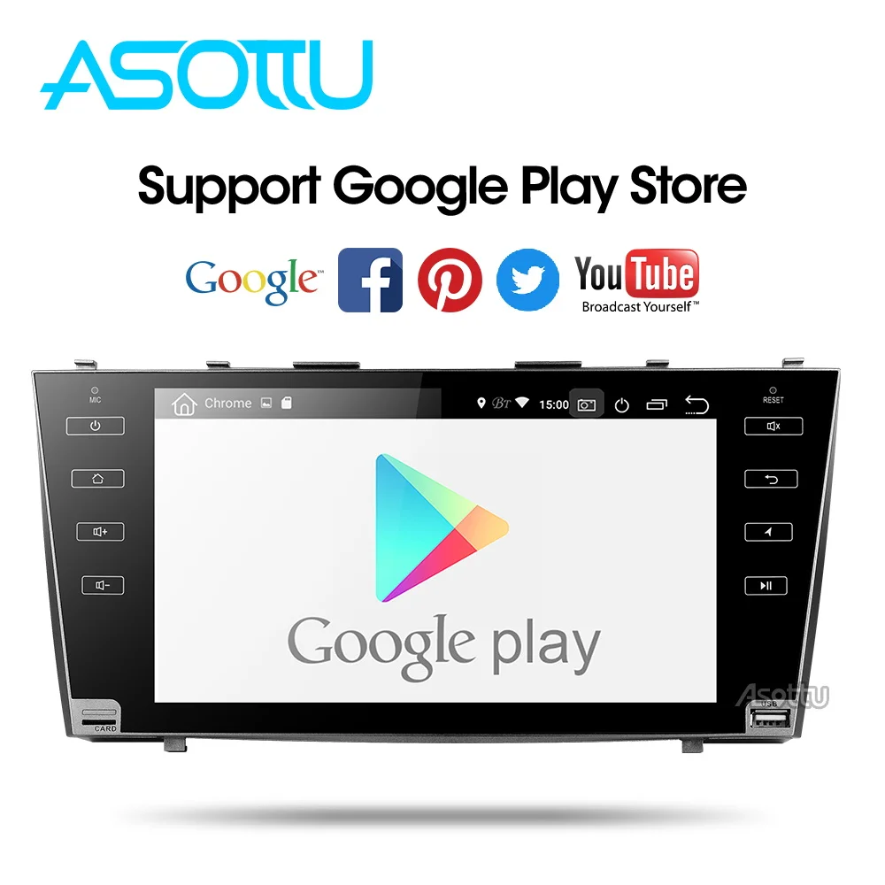 Автомобильный dvd Asottu CLKMR9060 ips Android9.0 PX30 для Toyota camry 2008 2009 2010 2011 dvd-плеер автомобиля стерео радио gps