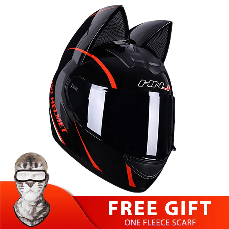 Motorcycle Helmet Women Moto Ear Helmet 