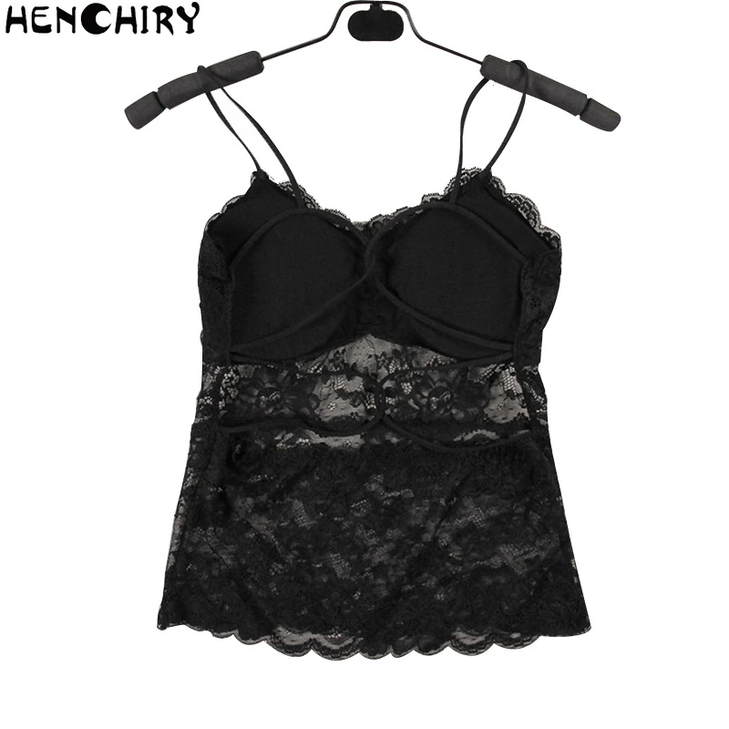 

HENCHIRY Long Lace Anti-glare Girl Underwear Sexy Back Tube Top Small Strap Ladies Beauty Back Bra Tube Top Soutif Sans Bretelle