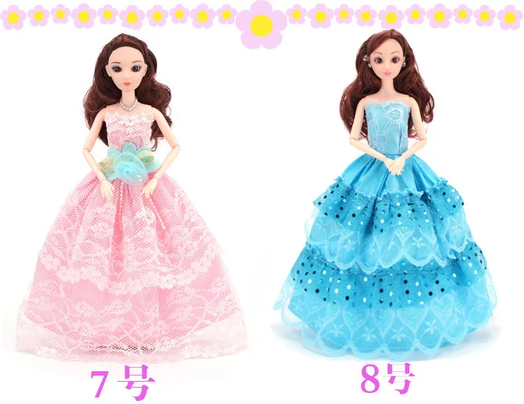 Кукла Одежда Аксессуары для детской куклы 30 см Bjd Кукла одежда свадебное платье ручной работы Принцесса Вечерние платья юбка подарки для девочки DIY игрушка носки для девочек гольфы для девочек куклы лол мешок для об