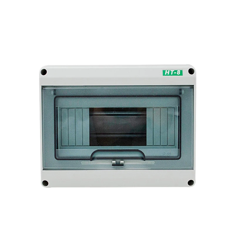 HT Waterproof Series Household illumination Electrical Distribution Box MCB Waterproof Junction Wire Box ABS 5/8/12/15/18/24Ways