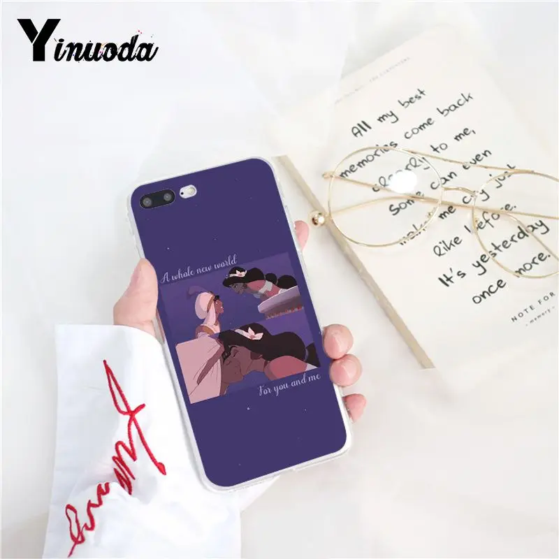 A15 Yinuoda Аладдин Принцесса Жасмин чехол мягкий чехол для телефона для iPhone X XS MAX 6 6S 7 7plus 8 8Plus 5 5S XR 11 Pro Max - Цвет: A15