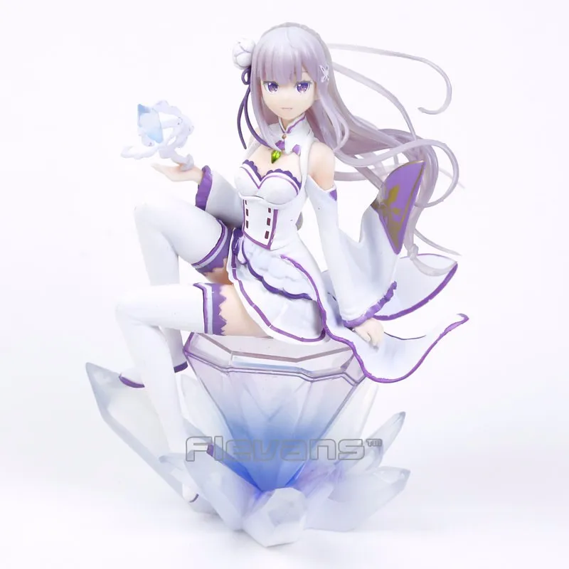 Re: нулевая стартовая жизнь в другом мире Emilia 1/8 масштаб окрашенная фигурка Коллекционная модель игрушки