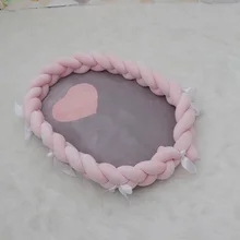 Детская корзина для постельного белья, переносная кроватка для новорожденных, Детские бамперы, защитная подушка, хлопковое постельное белье YYJ016