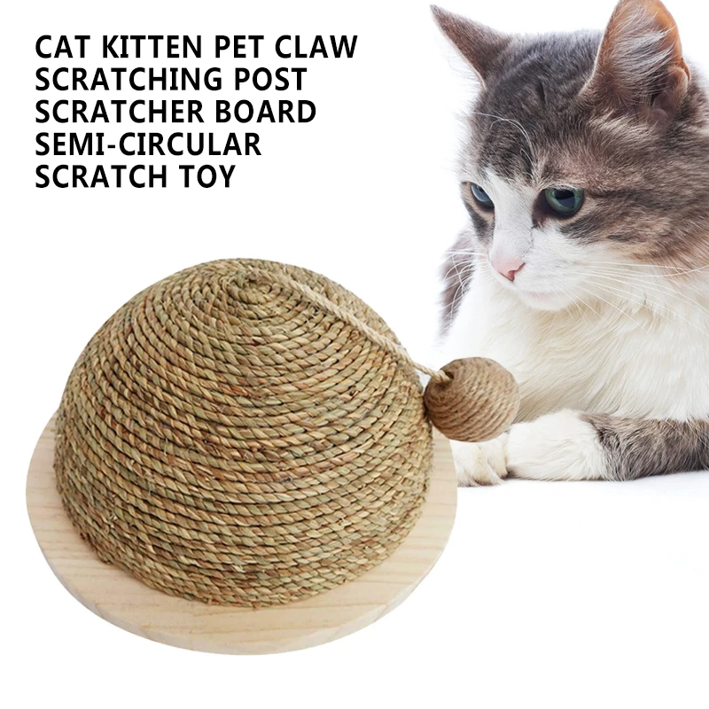 Кошка котенок коготь Когтеточка скребок для доски полукруглый Скребок Игрушка кошки настольные игрушки