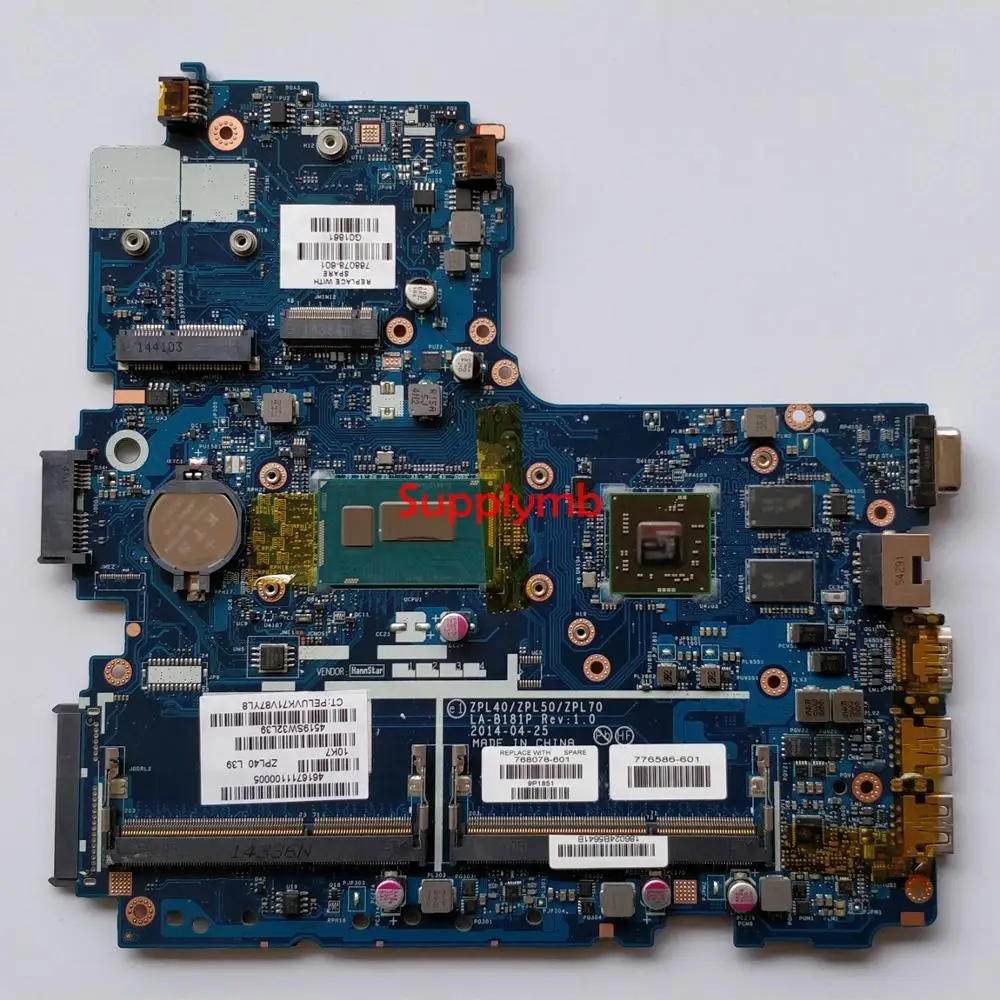 

768078-601 768078-501 LA-B181P w i7-4510U CPU w R5 M255/2GB GPU бортовой для HP 440 G2, протестированная Материнская плата ноутбука, ПК