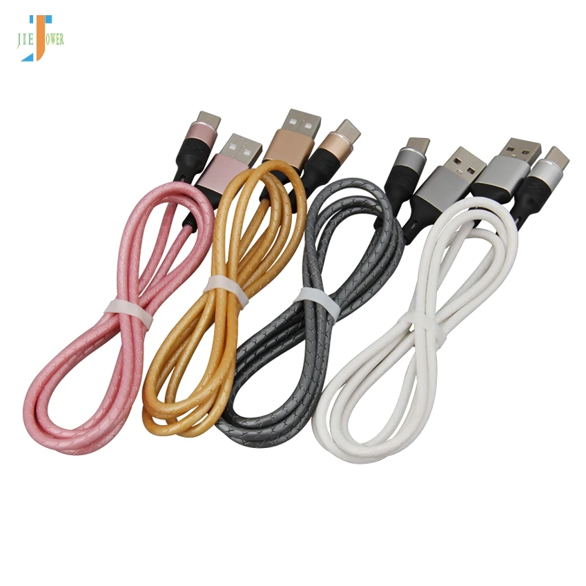 300 шт/лот usb type C кабель для Xiaomi Mi 9 huawei mate 20 samsung S10 Быстрая 1 м небесная Колонка зарядный USBC шнур зарядного устройства