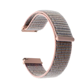 

Nylon Loop Watchband 20mm 22mm for Samsung Galaxy Watch 42mm 46mm SM-R810/R800 Quick Release Band Canvas Fabric Strap