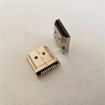

25pcs Plywood male HDMI HD connector male splint 1.6 spacing HDMI plug for computer driver board