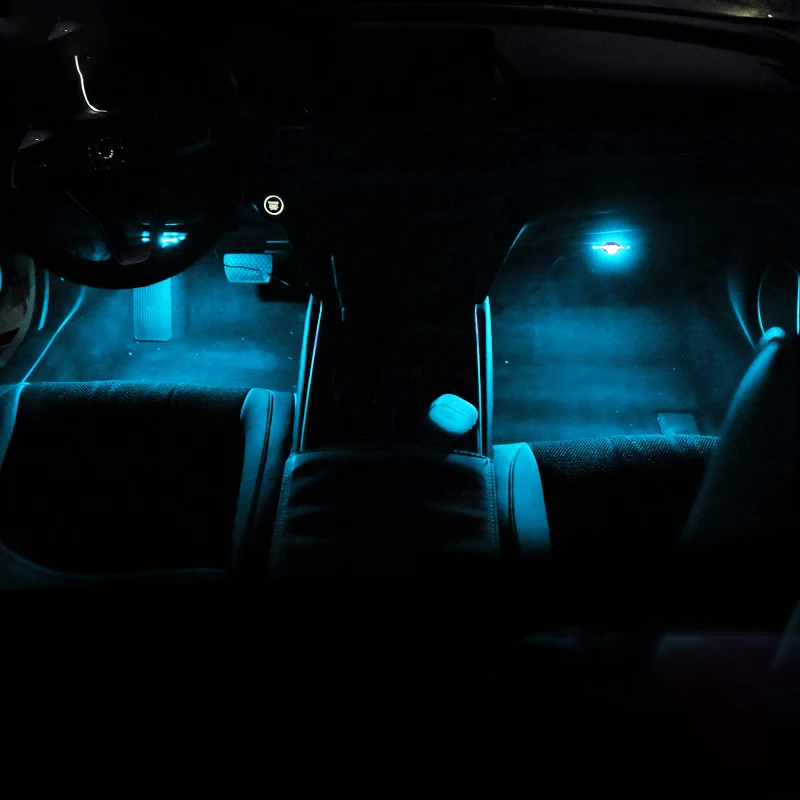 LED Car Interior Atmosphere Light Decoration Lamp Ambient Foot Lights For Honda Civic X Accord X 10th CRV RW 5th woodworking drill accessories led reading lights car door light