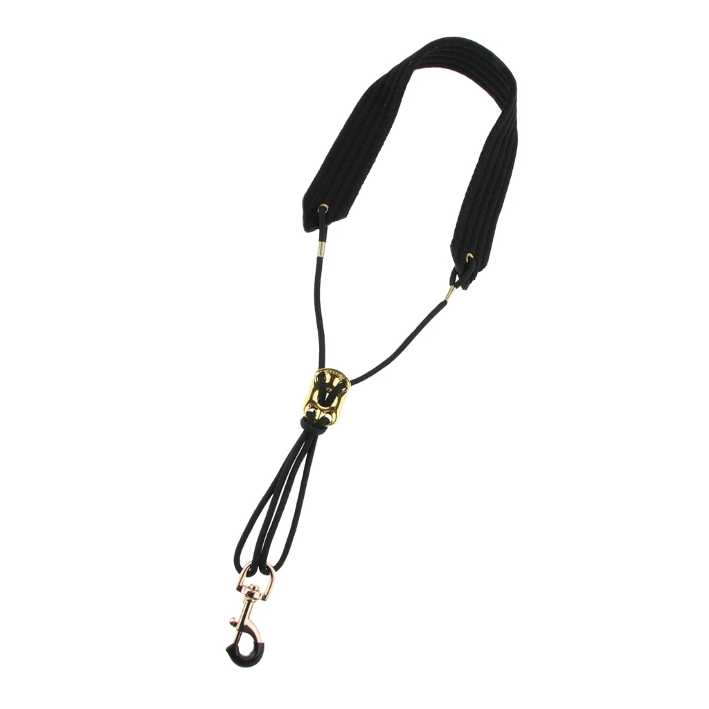 Soft Adjustable Saxophone Neck Strap For Alto Tenor Soprano Saxophone
