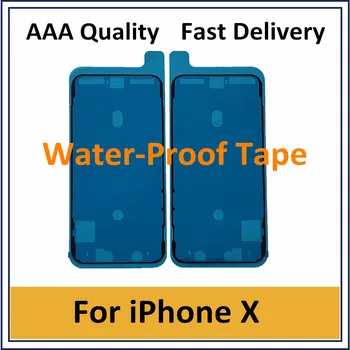 

1 PCS Black Waterproof Pre-Cut LCD Display Frame Bezel Seal Tape For iPhone X Sticker LCD Screen Tape Adhesive Glue Tape Repair